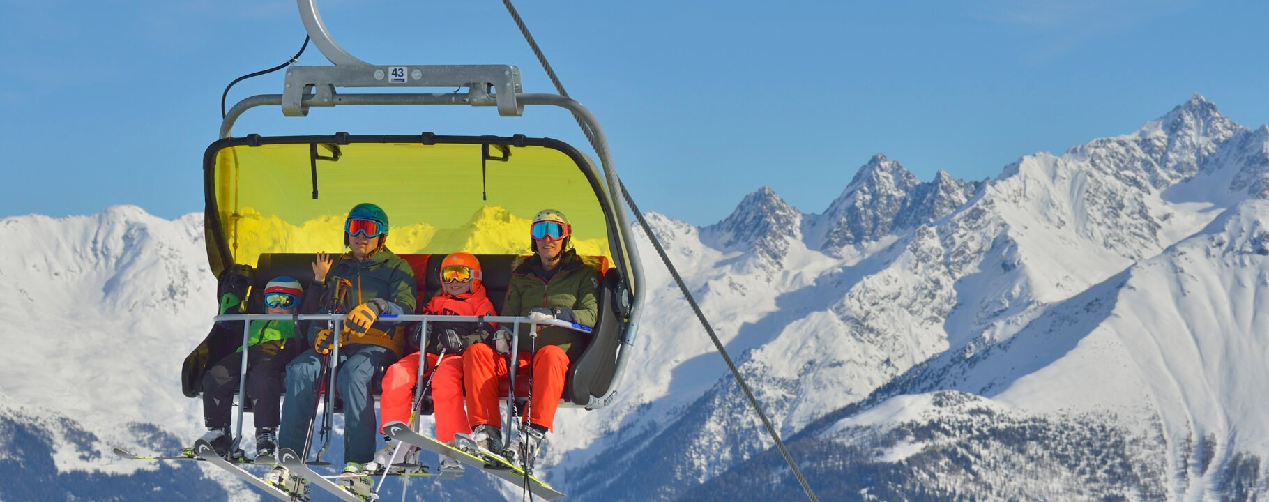 comfortable lifts in the ski area Serfaus-Fiss-Ladis  | © Sepp Mallaun