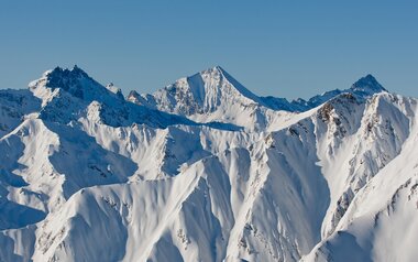 schneebedeckte Berge | © Serfaus-Fiss-Ladis/Tirol