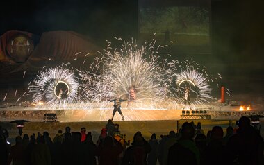 Nightflow Fiss - Feuershow | © Serfaus-Fiss-Ladis/Tirol