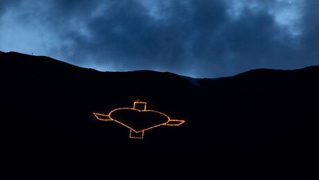 Herz Jesu Feuer in Serfaus-Fiss-Ladis Tirol | © Andreas Kirschner