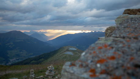 Aussicht vom Schönjoch auf die Frommes Speicherseen in Serfaus-Fiss-Ladis in Tirol Österreich | © Serfaus-Fiss-Ladis Marketing GmbH | Andreas Kirschner