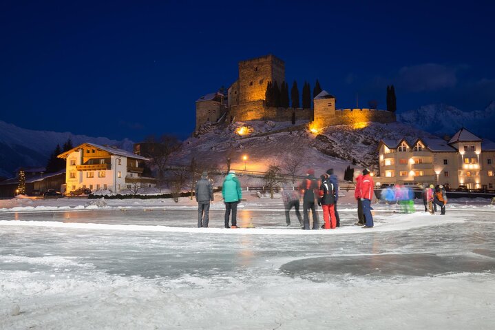 Ice skating