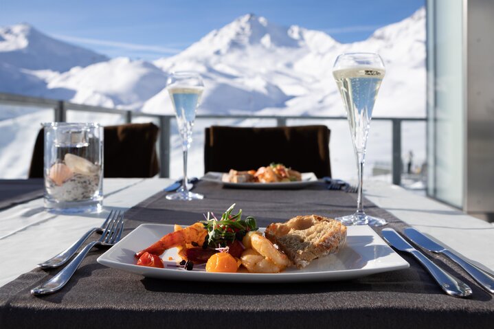 Enjoy with a beautiful view of the mountains | © ©Andreas Kirschner