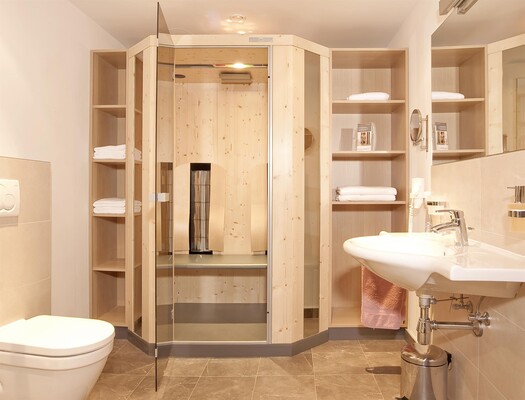 Bathroom With Infrared Cabin